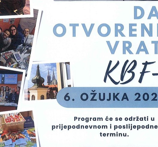 Dan otvorenih vrata KBF-a - 6. ožujka